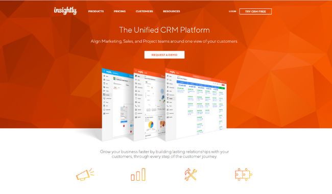 Software crm free insightly