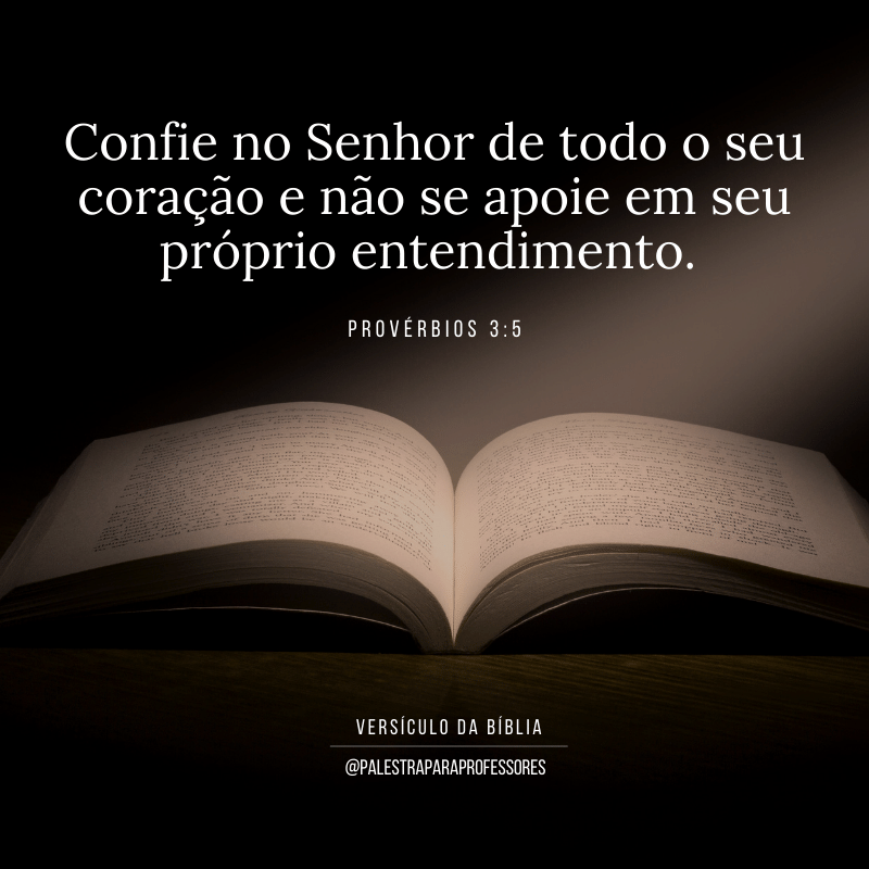 Provérbios 3:5