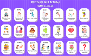 Atividades para acalmar turma agitada: 20 dicas para acalmar os alunos!