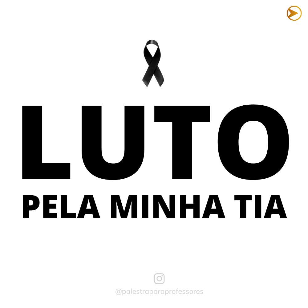 Imagem de luto tia