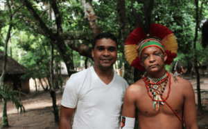 Palestra antidrogas para indígenas