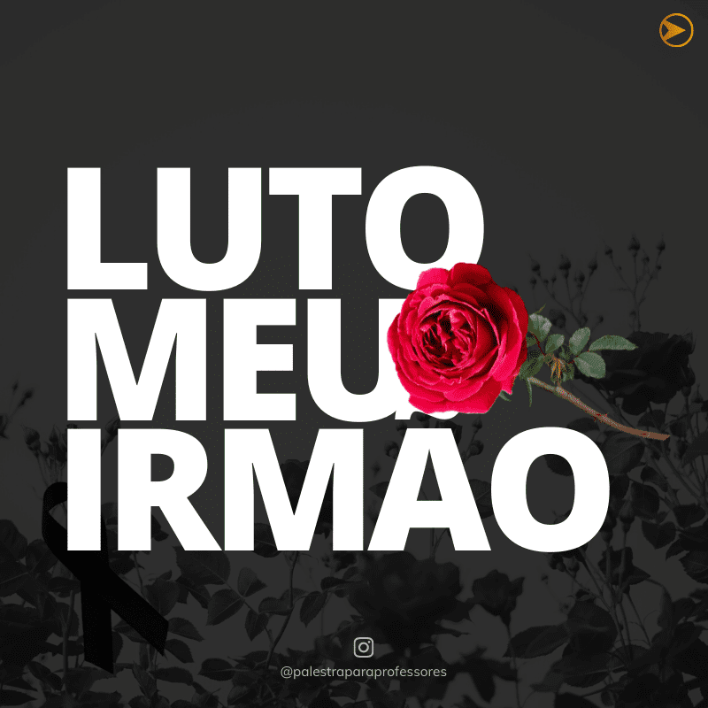 Imagem de luto irmão