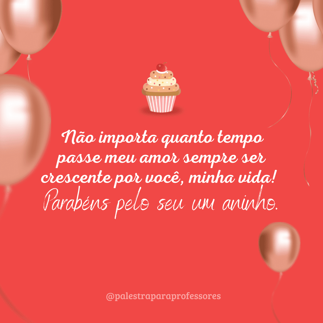 1 aninho da princesa da tia frases curtas