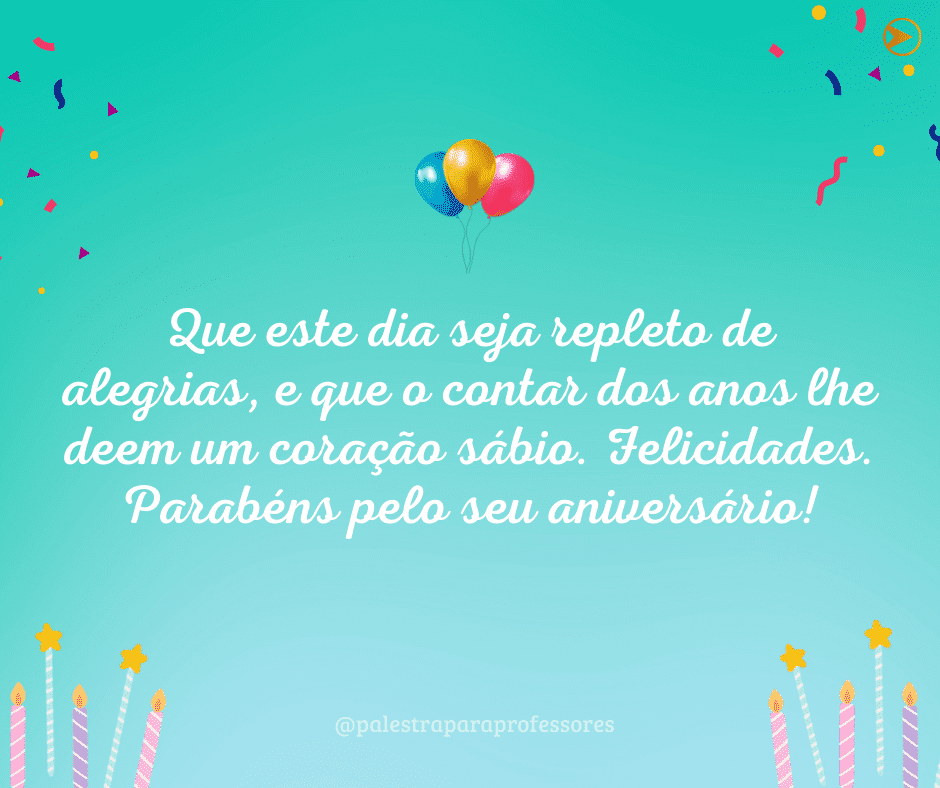 Mensagem de aniversário de tia para sobrinho