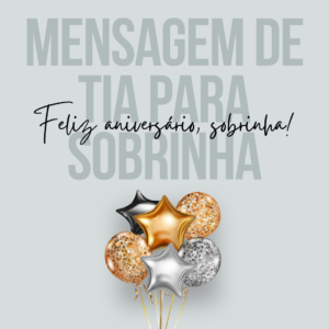 Mensagem de tia para sobrinha