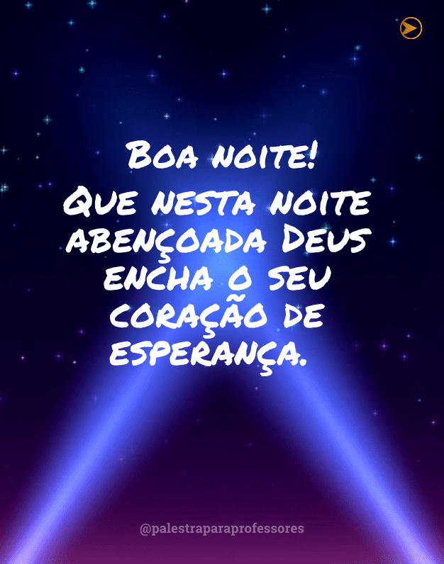 Mensagem de boa noite para whatsapp