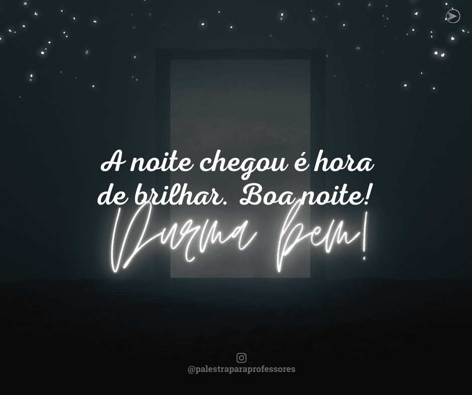 Frases de boa noite