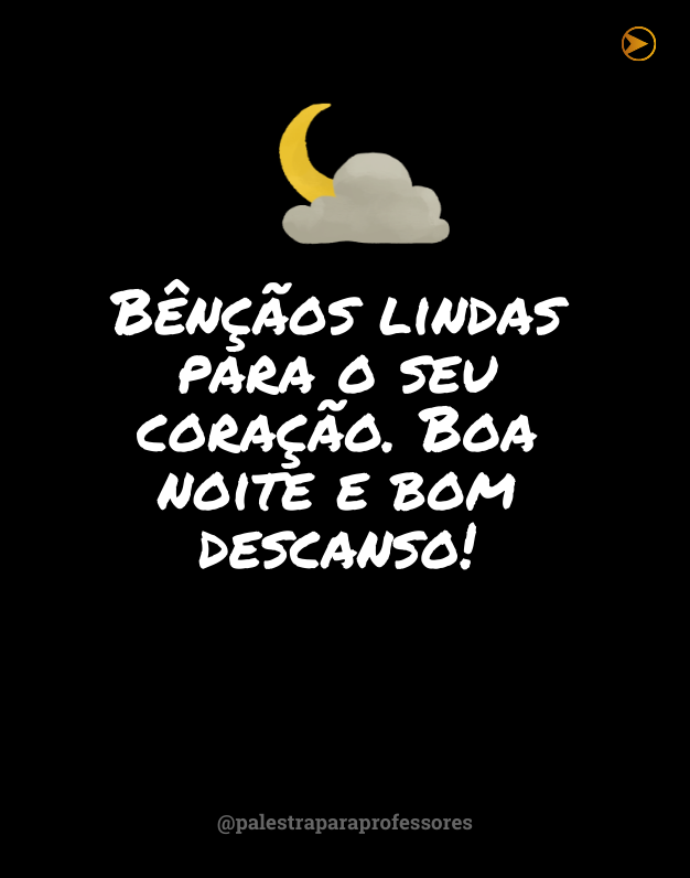 Mensagem de boa noite para whatsapp