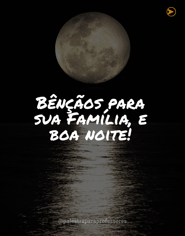 Mensagem de boa noite para whatsapp