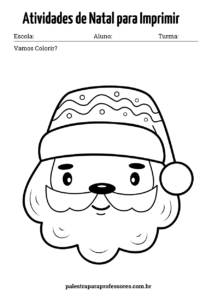 Atividades de Natal para imprimir