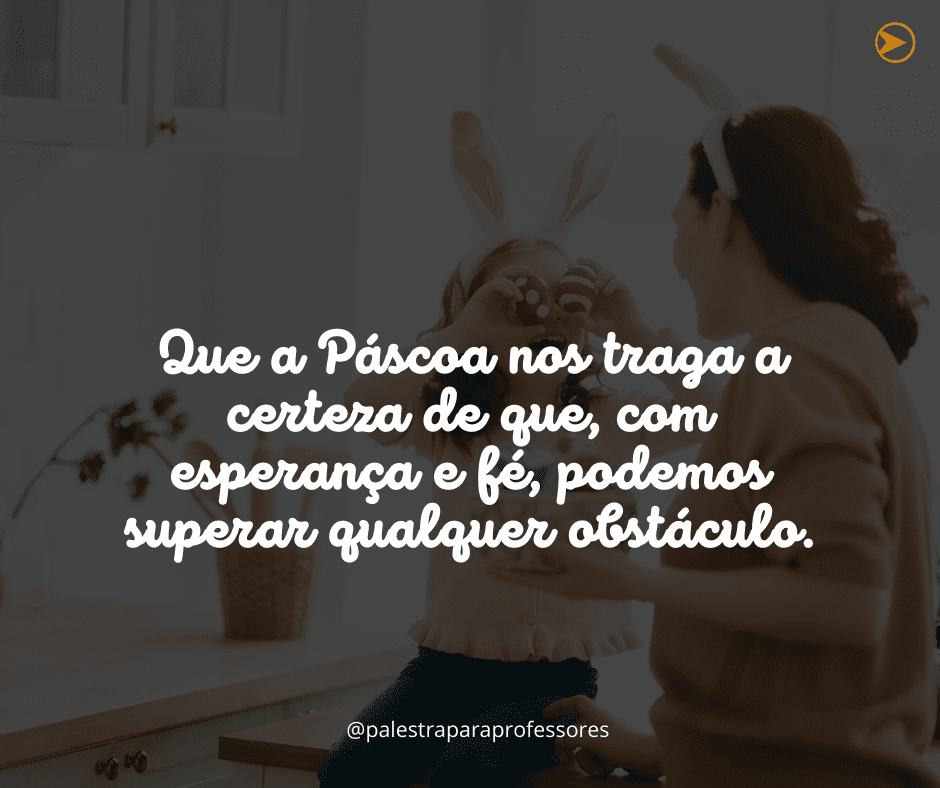 Mensagem de Páscoa