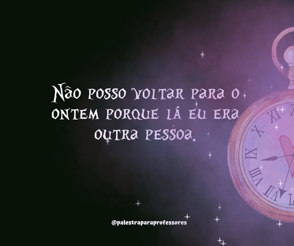 Alice no pais das maravilhas frases