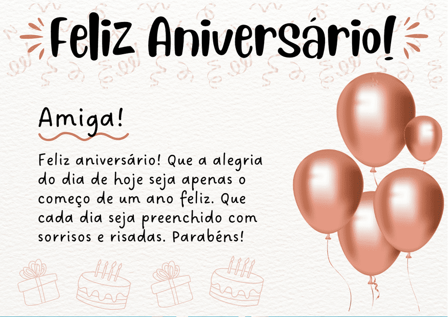 Parabéns, Feliz - Parabéns, Feliz Aniversário