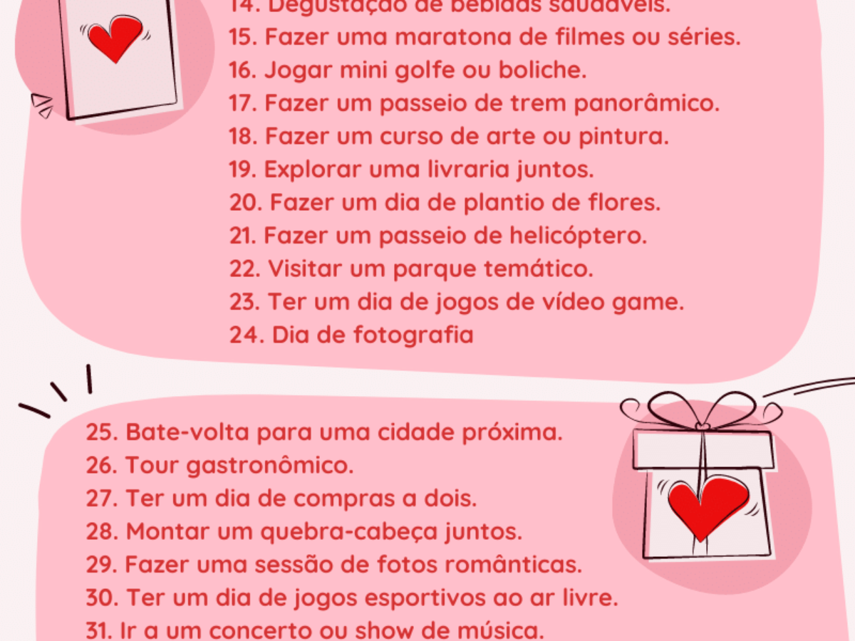 Atividades dia dos namorados grátis - Psicomotricitando