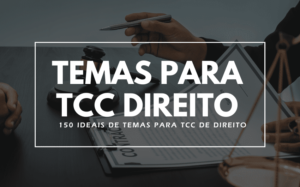Temas para tcc direito