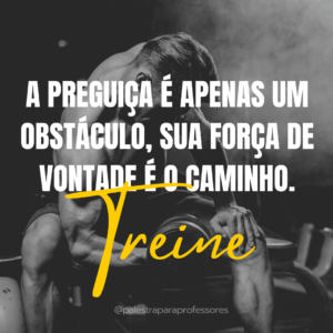 Frases motivacionais academia