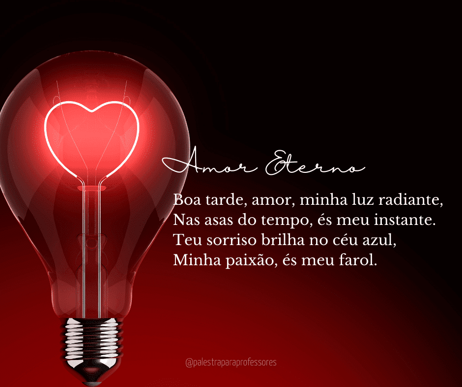 Boa tarde amor