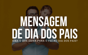 Mensagem de dia dos pais