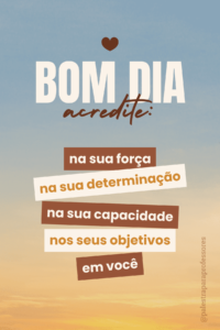 Mensagens de bom dia para whatsapp