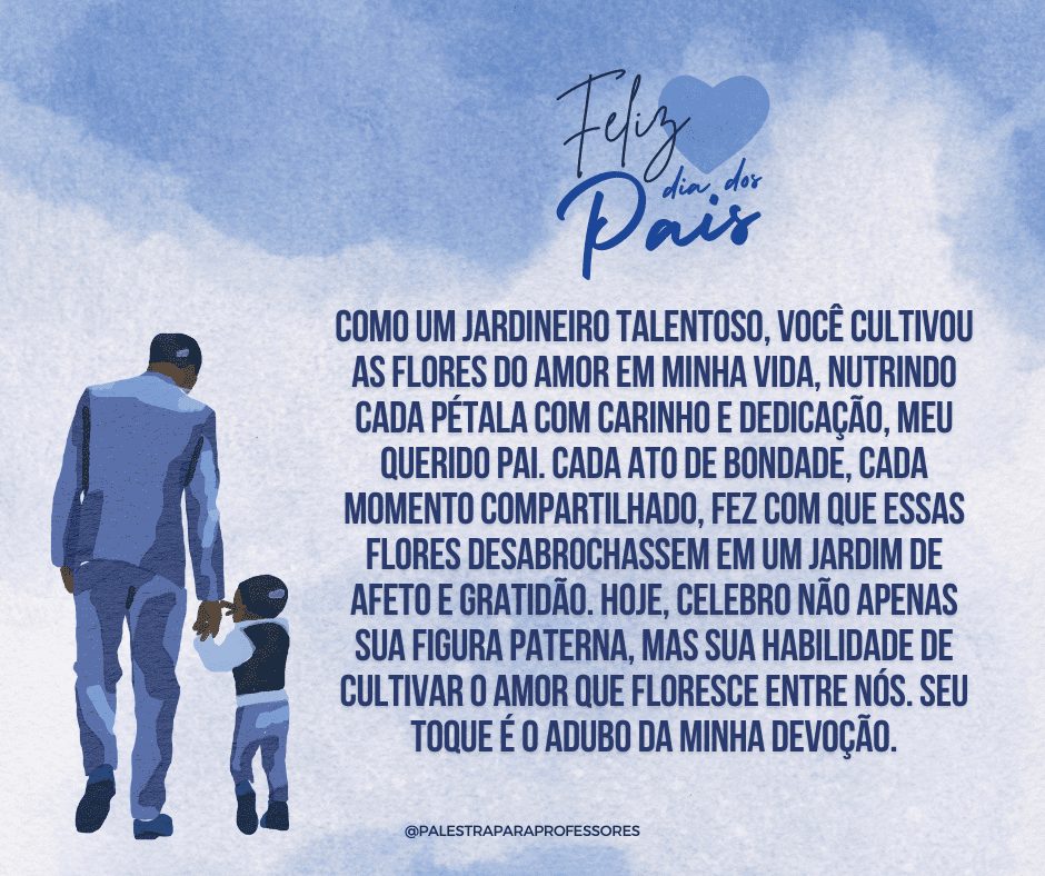 Texto para o dia dos pais emocionante