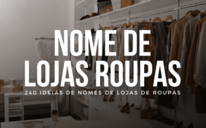 Nome de lojas roupas
