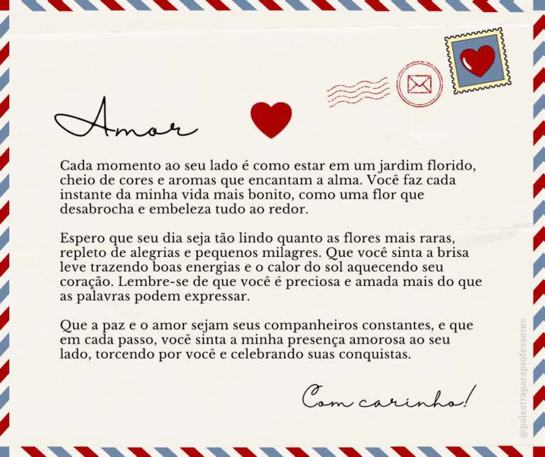 Bom dia meu amor ❤ texto grande