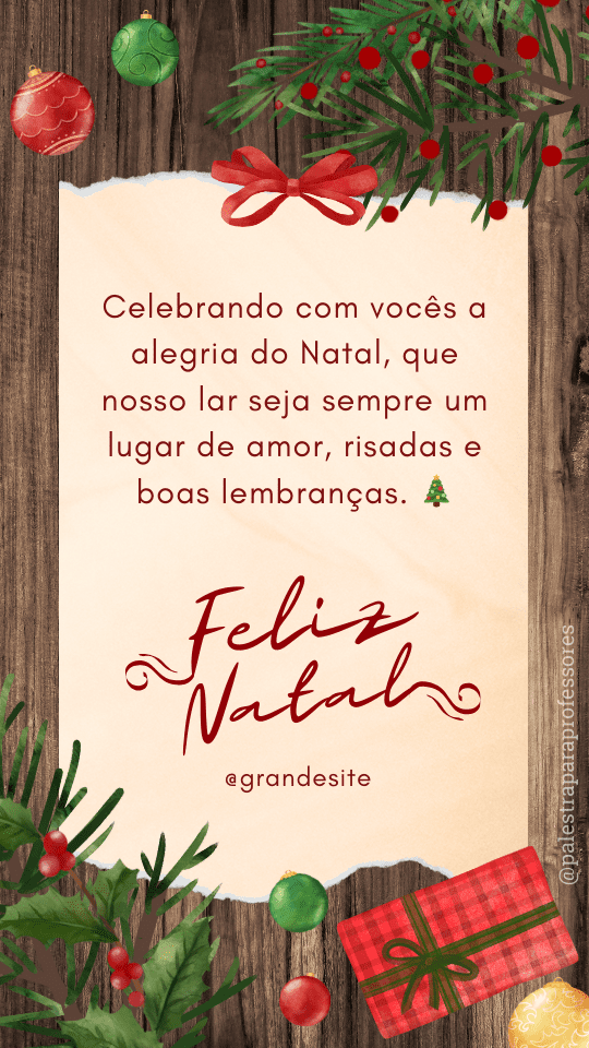 Mensagens de Natal para WhatsApp