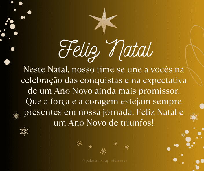 Mensagem de natal para clientes escritório de advocacia