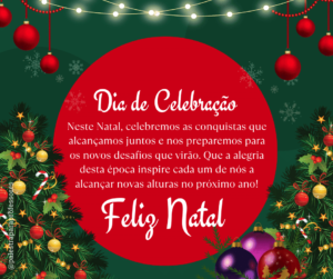 Mensagem de natal para funcionários