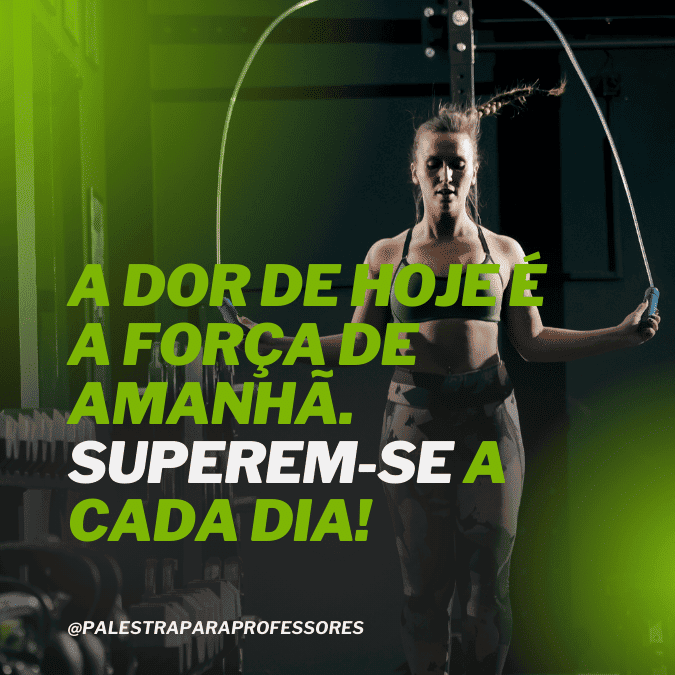 Frases treino feminino