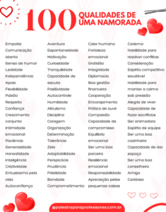 Qualidades de uma namorada